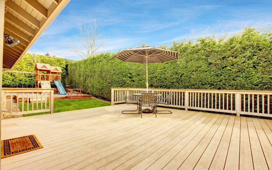 add value to your home with a new deck
